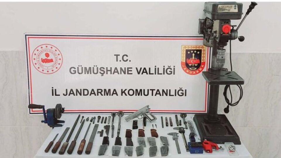 Kaçak silah imalatına 4 gözaltı