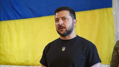 Zelenskiy, Almanya Dışişleri Bakanı ile bir araya geldi
