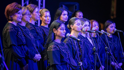 Hatay Medeniyetler Korosu'ndan teşekkür konseri