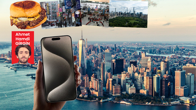 2 gece New York, iPhone cebinde!