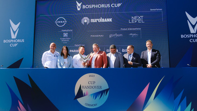 Bosphorus Cup'ta kupa devir teslim töreni düzenlendi