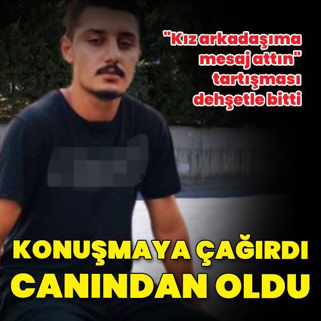 "Kız arkadaşıma mesaj attın" tartışması dehşetle bitti!
