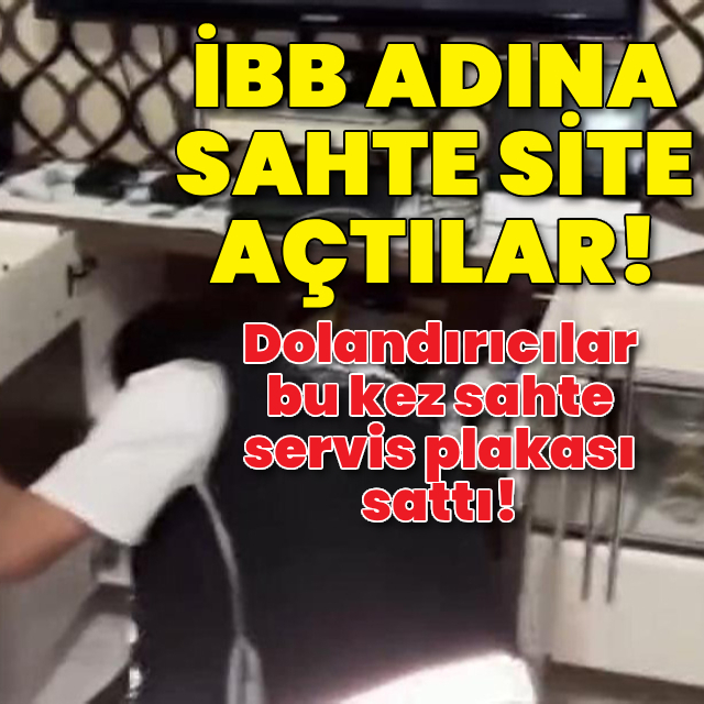 Dolandırıcılar bu kez sahte servis plakası sattı!