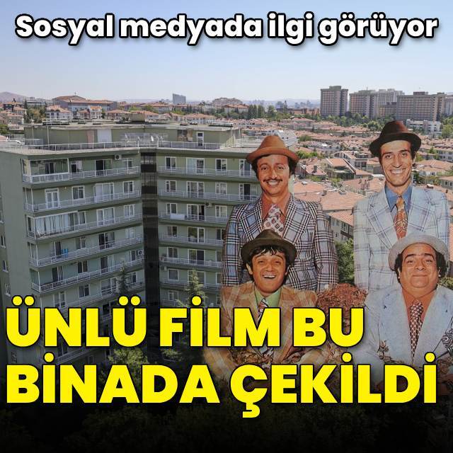 Ünlü film bu binada çekildi!