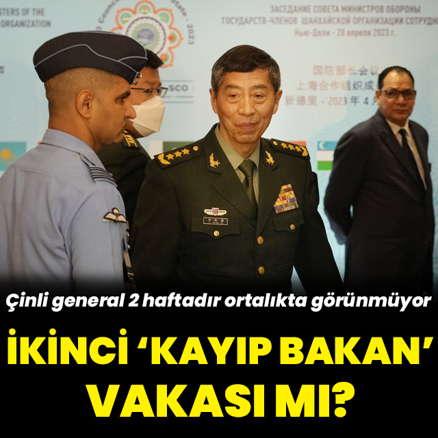 Çin Savunma Bakanı nerede?