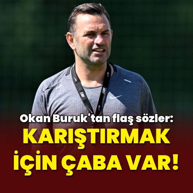 "G.Saray'ı karıştırmak için çaba var!"