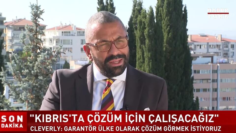 İngiliz Bakan Habertürk'e konuştu