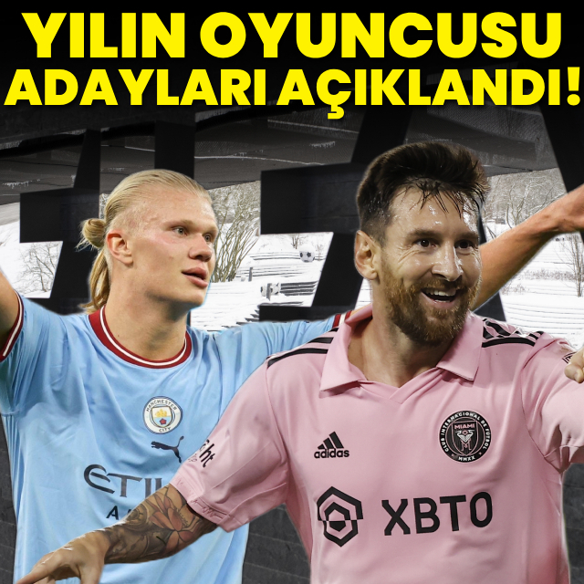 FIFA Yılın Futbolcusu adayları belli oldu!