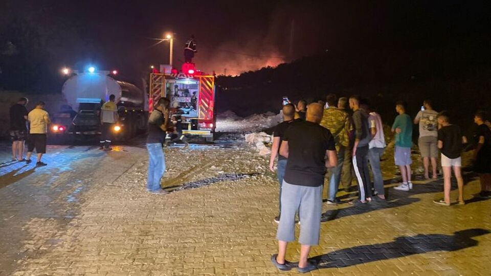 Aydın'daki makilik alan yangını kontrol altında