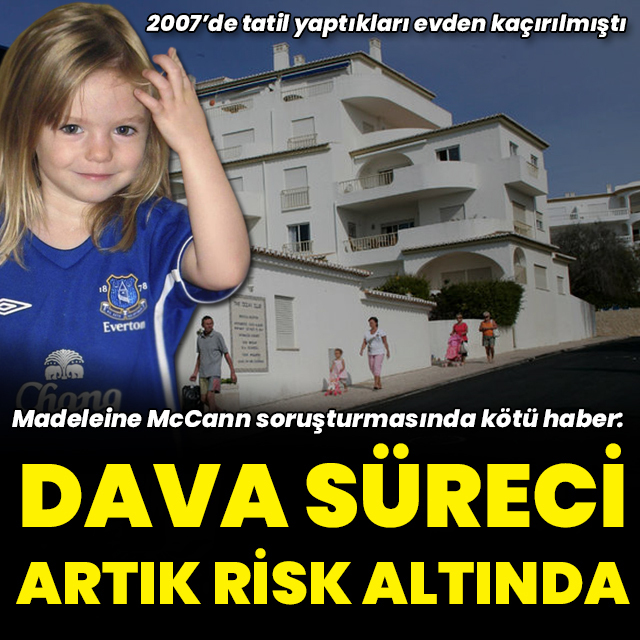 Madeleine McCann soruşturmasına kötü haber