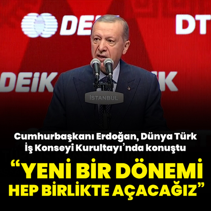 "Yeni bir dönemi hep birlikte açacağız"