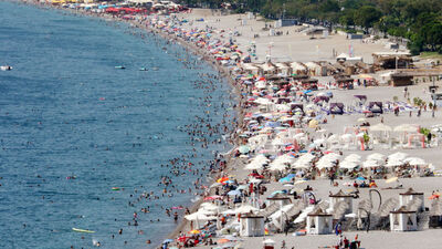 O kentimizde sahiller yine doldu!