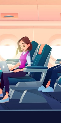  Uzmanlara göre uçakta oturulacak en iyi koltuklar