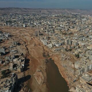  Afetin boyutu havadan görüntülendi!