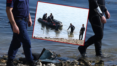 İzmir'de yangına müdahale eden helikopter baraja düştü!