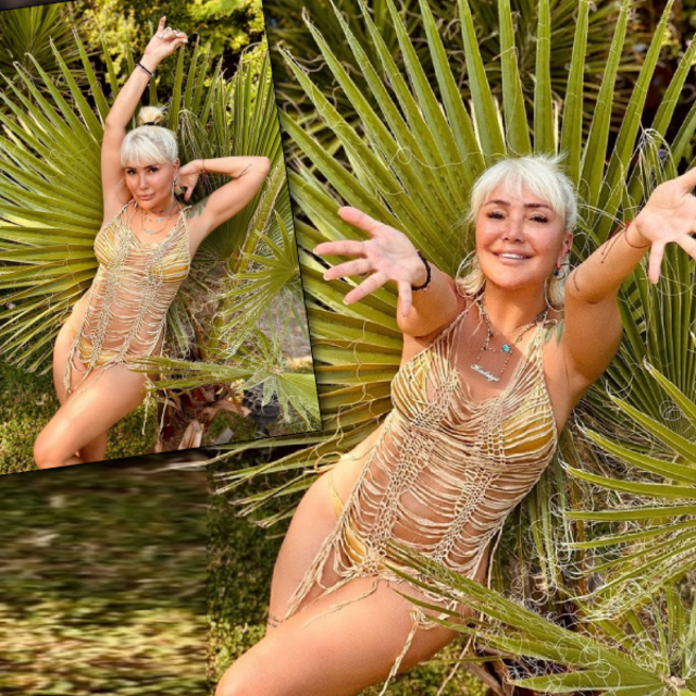 Yonca Evcimik'ten 60'ıncı yaşa özel pozlar