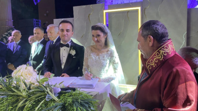 Yargı camiasını bir araya getiren düğün