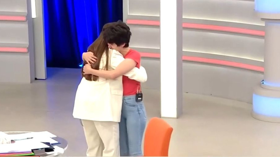 Anne ile kızı kavuştu