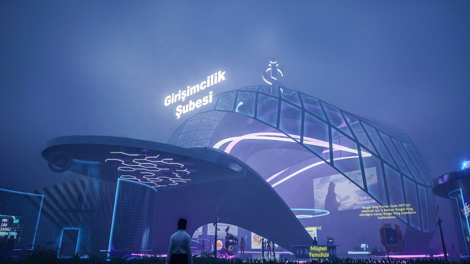 İş Bankası, Metaverse'te Girişimcilik Şubesi açıyor