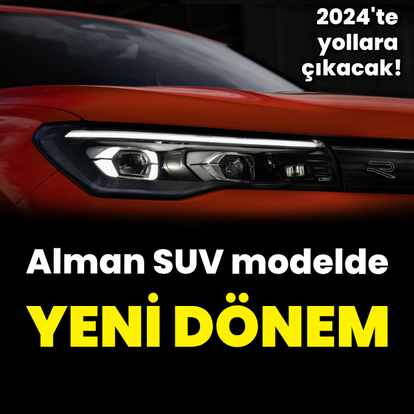 Alman SUV'da üçüncü perde!