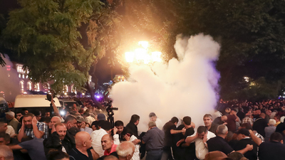 Antiterör operasyonunun ardından Ermenistan'da protesto