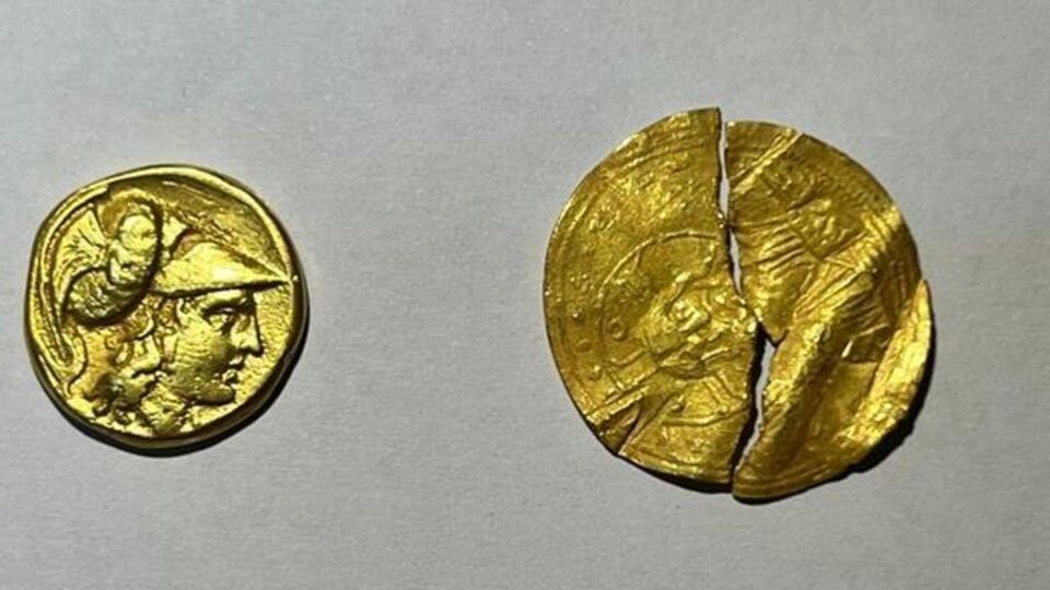 Tam 267 adet! Peynir bidonundan servet çıktı!