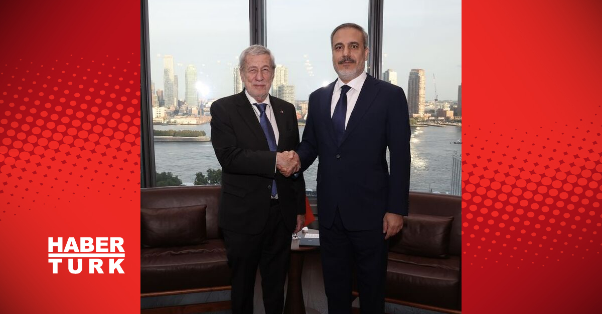 Dışişleri Bakanı Hakan Fidan’dan New York’ta diplomatik temaslar