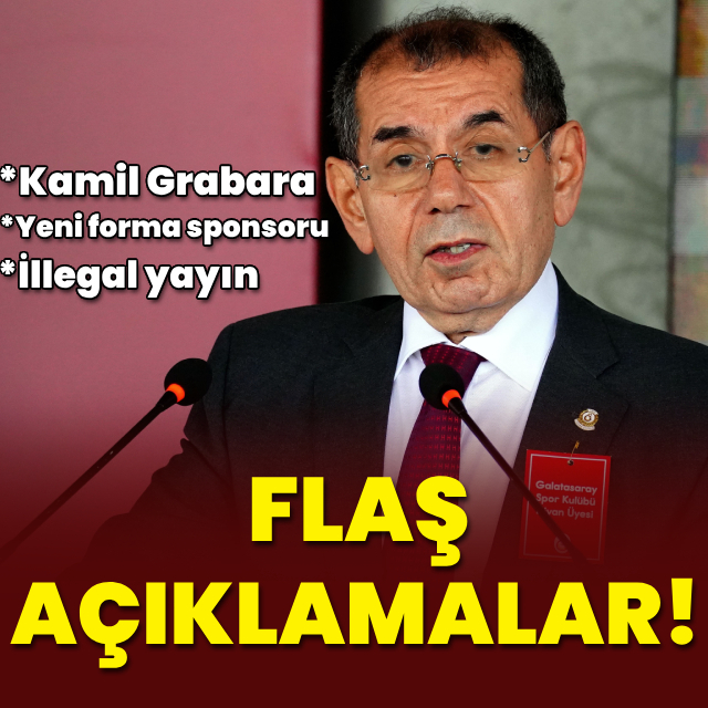 Dursun Özbek açıkladı: Yeni forma sponsoru...