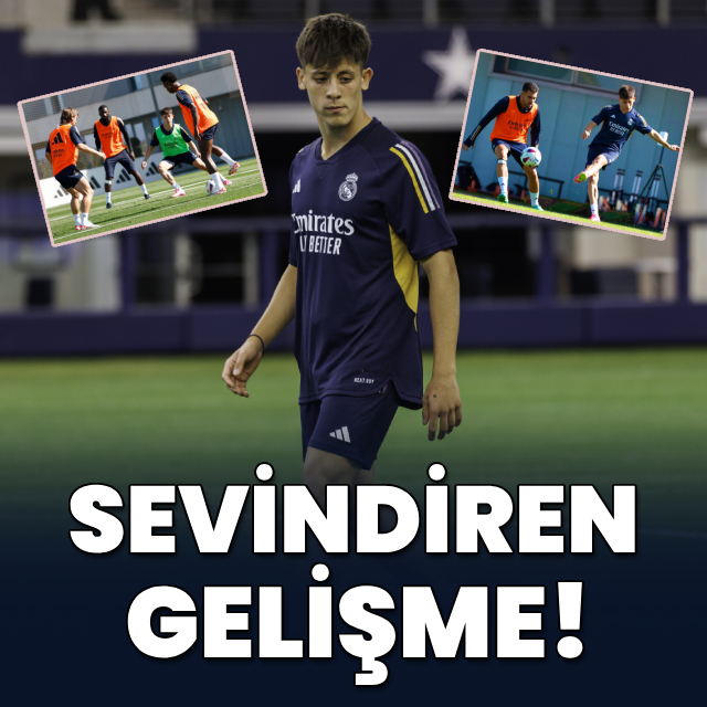 Arda Güler'den sevindiren gelişme!