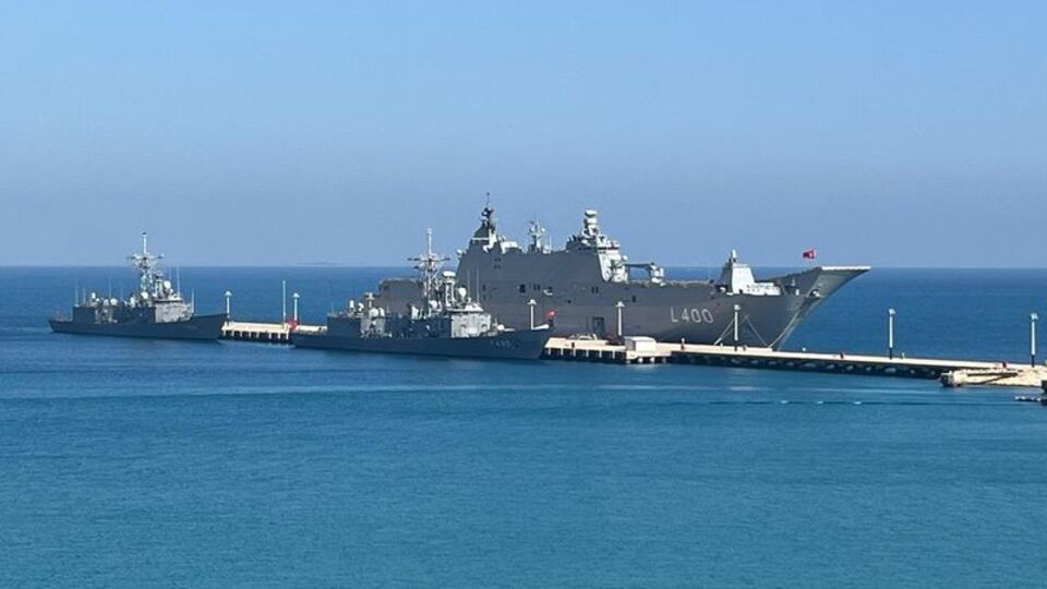 TCG Anadolu Mersin'de