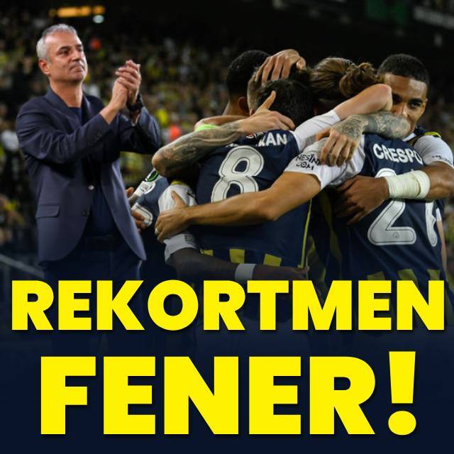 Rekortmen Fener!
