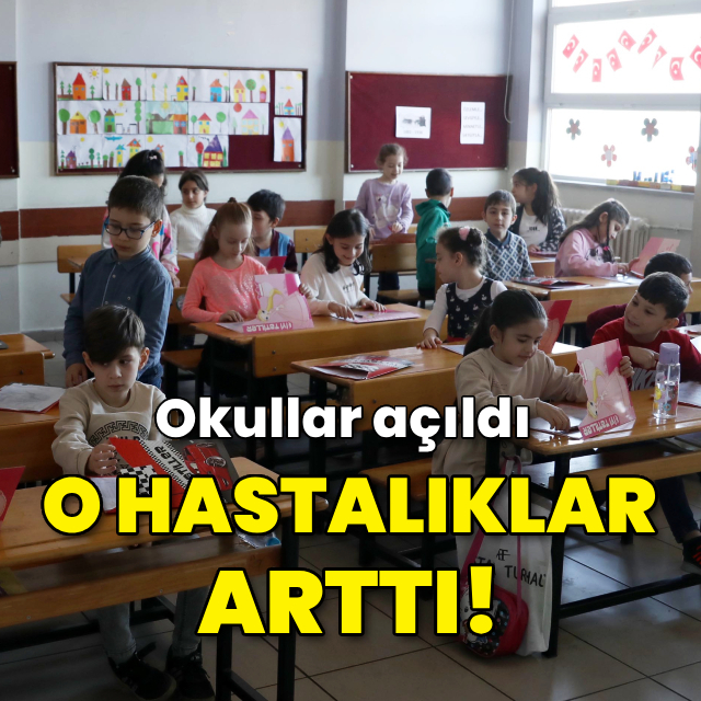 Okullar açıldı, solunum yolu hastalıkları arttı