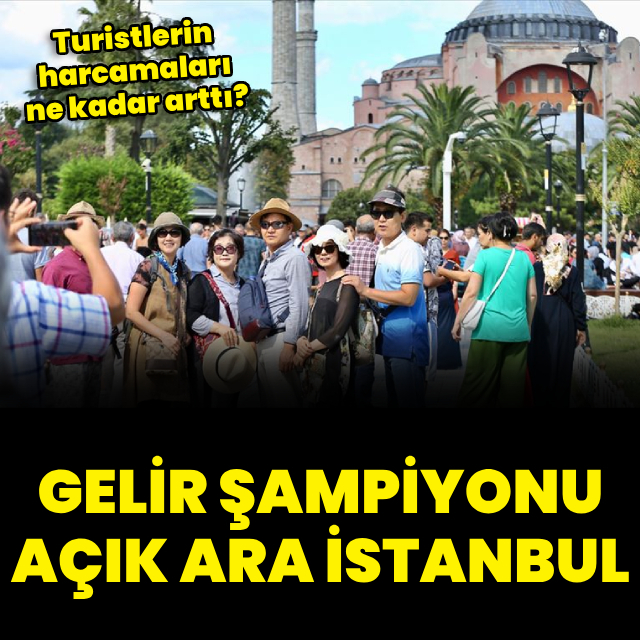 Yabancı turistler yüzde 20 daha fazla harcadı