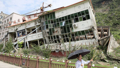 Çin, deprem bölgesini açık hava müzesi yaptı