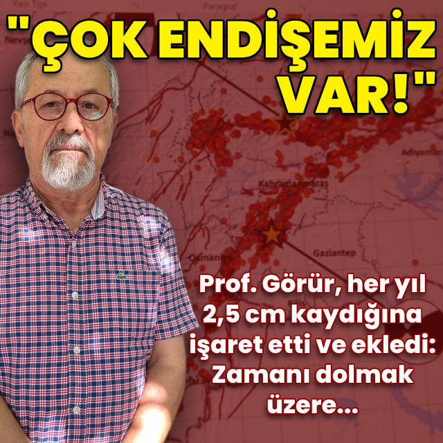 Prof. Görür Yedisu fayı için uyardı! "Çok endişemiz var"