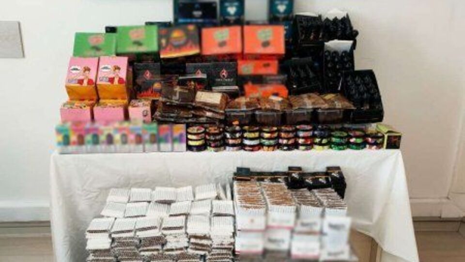 Ankara'da 10 bin makaron ele geçirildi
