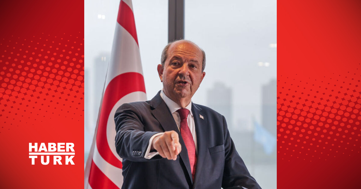KKTC Cumhurbaşkanı Tatar’dan “iki devletli çözüm” vurgusu