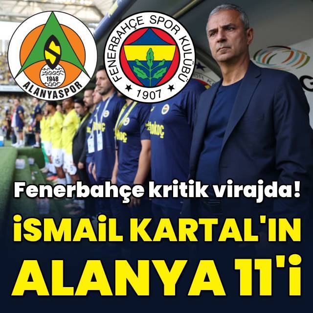 F.Bahçe kritik virajda! Kartal'ın 11'i