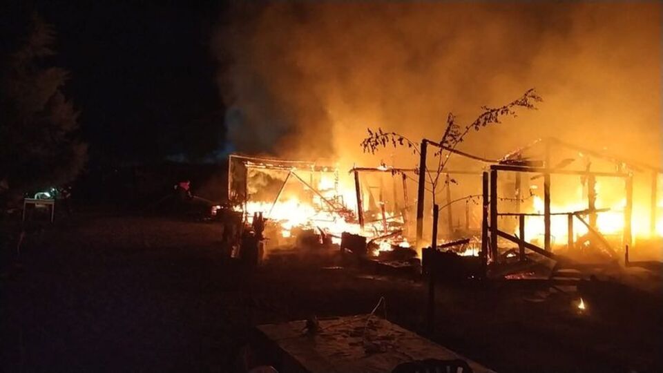 Ordu'daki yangında 7 bungalov kullanılamaz hale geldi