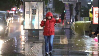 Marmara'da poyraz, doğuda yağmur var