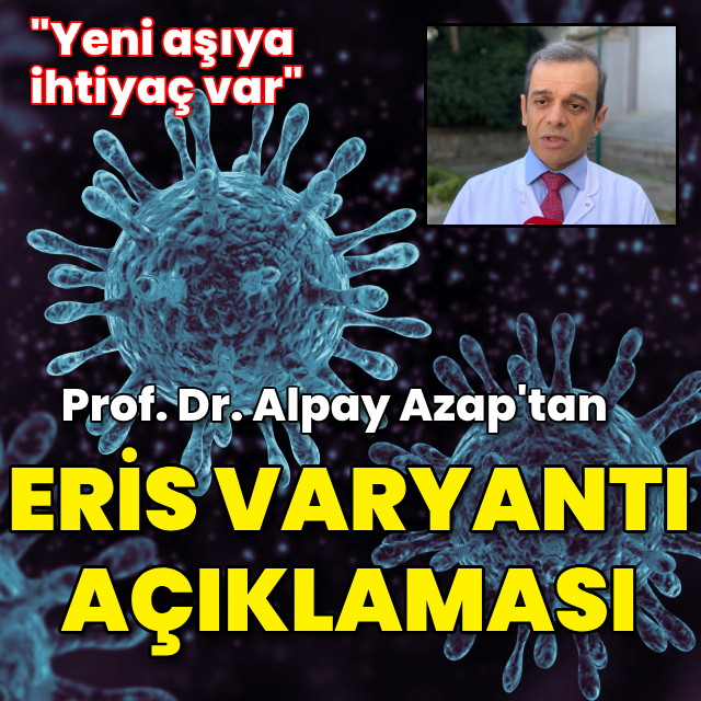 "Eris için yeni aşıya ihtiyaç var"