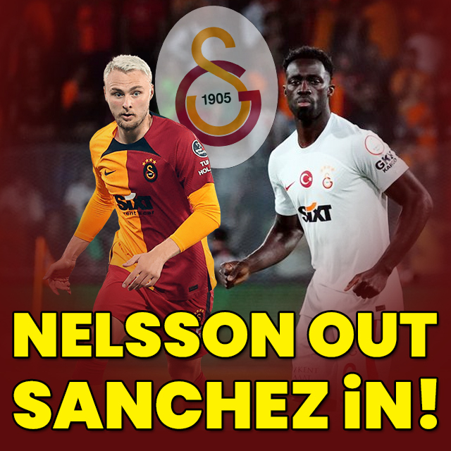 Nelsson out, Sanchez in!