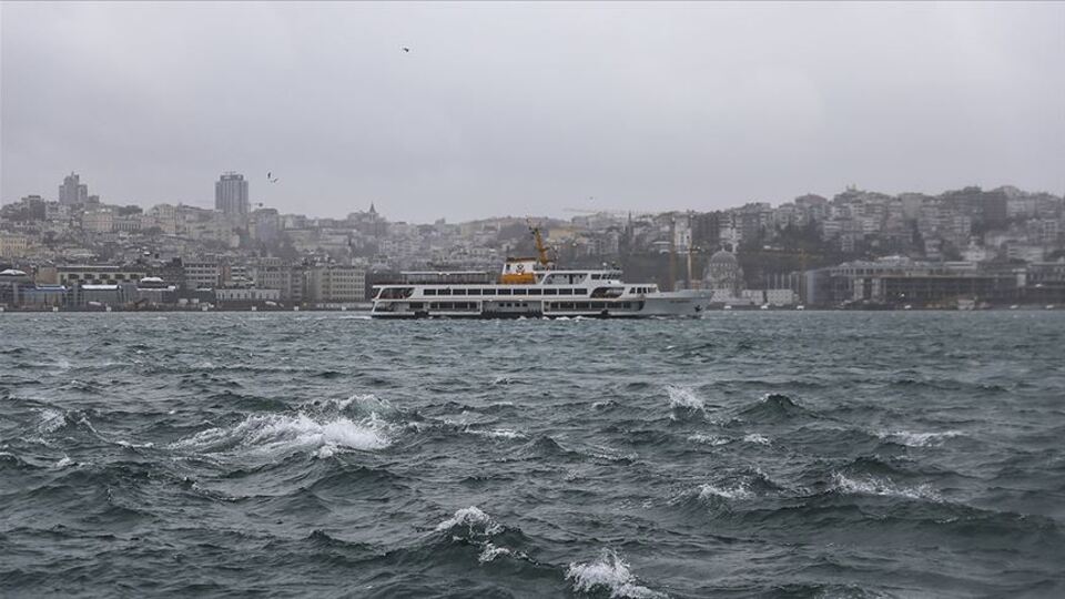 İstanbul'da fırtına uyarısı