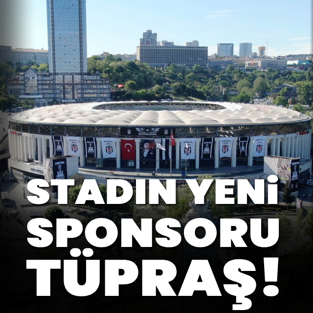 Stadın sponsoru Tüpraş oldu!