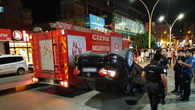 Cizre'de trafik kazası: 5 yaralı