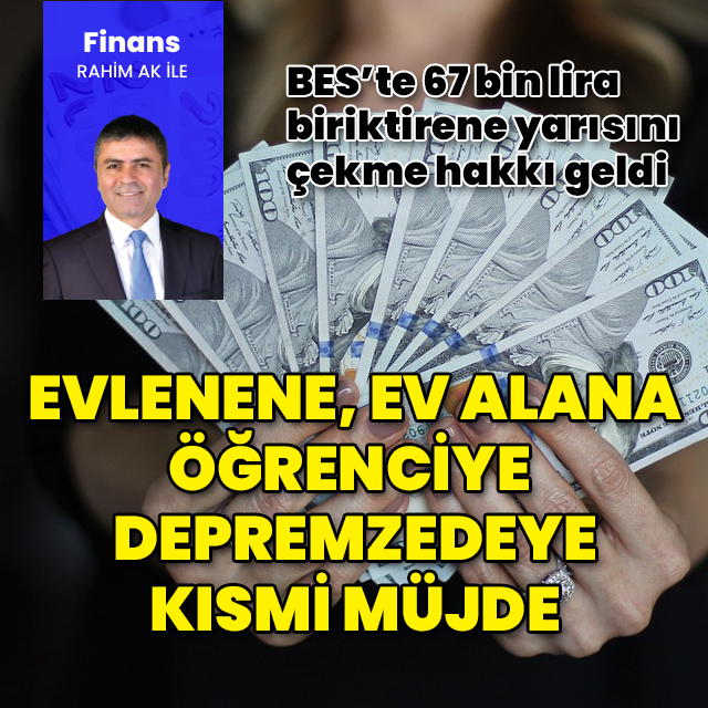 BES'te birikimin yarısı çekme hakkı