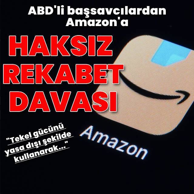 ABD'den Amazon'a 'haksız rekabet' davası