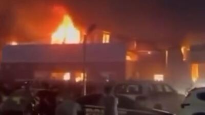 Musul'da düğün salonunda yangın faciası: En az 100 ölü!