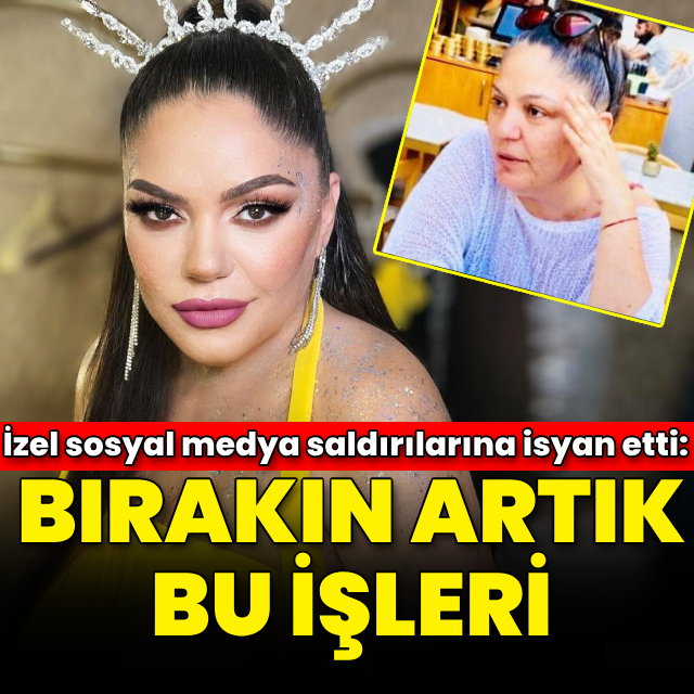 "Bırakın artık bu işleri"