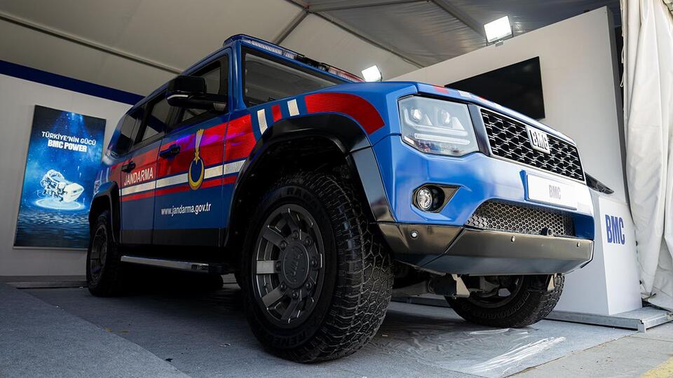 Jandarmanın yerli SUV'u ortaya çıktı